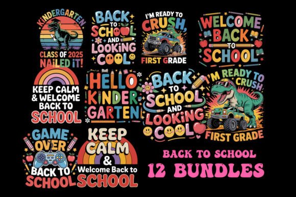 12 Back to School Bundles for Graphic: A Designer’s Asset
