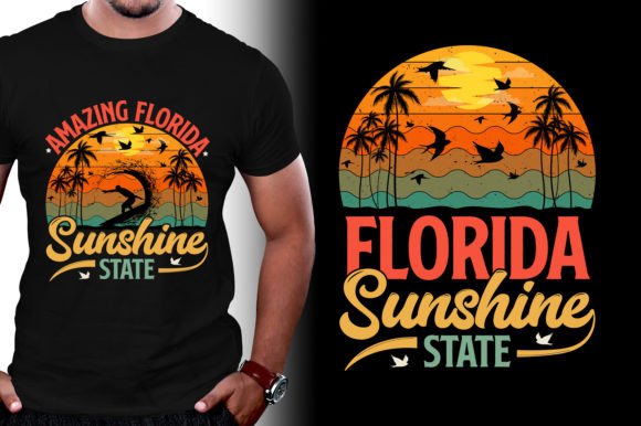 Capturing the Golden Hour: The Power of the Sunset T-Shirt Design Graphic