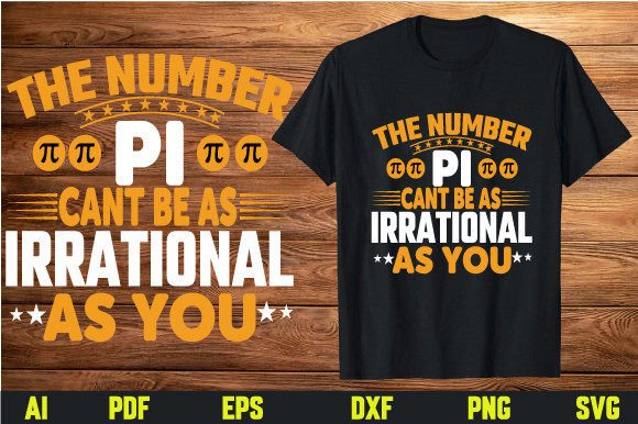 Celebrate Math in Style with a Pi Day T-Shirt Design Vector