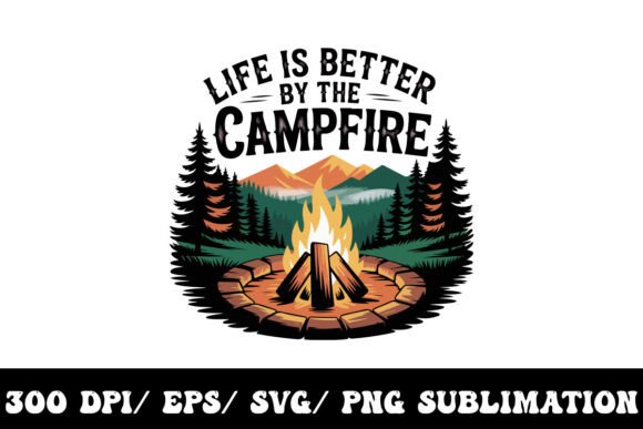Embrace the Outdoors with Life is Better by the Campfire