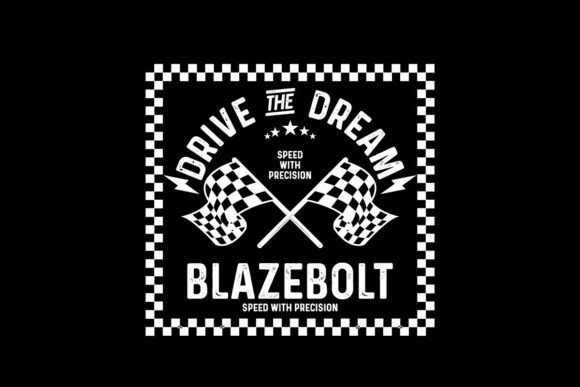 Graphic Tee Design Blazebolt: Ignite Your Streetwear Line