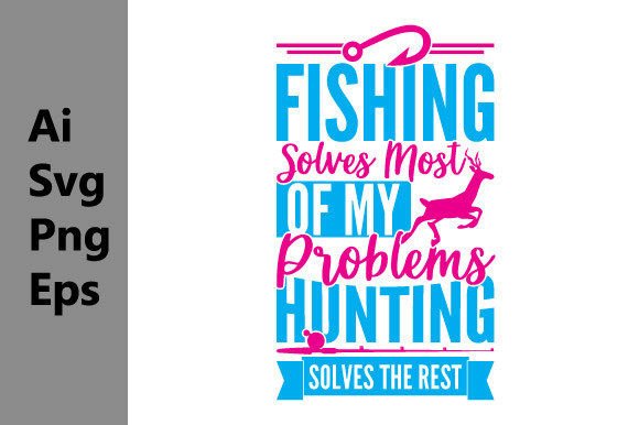 Practical Design Assets: Fishing and Hunting Shirt Graphics