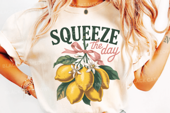 Squeeze the Day: A Lemon Graphic for Vibrant Design