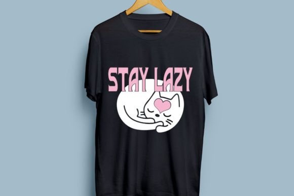 Stay Lazy Cat Beautiful Graphic Design: A Complete Creative Asset Guide